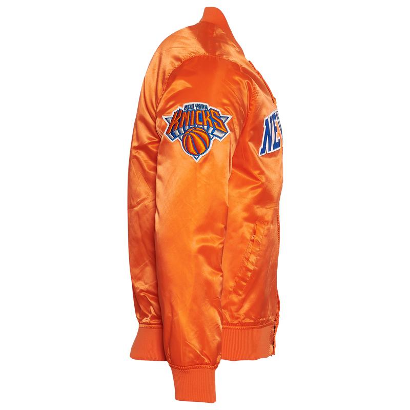 Pro Standard Knicks Satin All Over Print Jacket  - Men's商品第4张图片规格展示