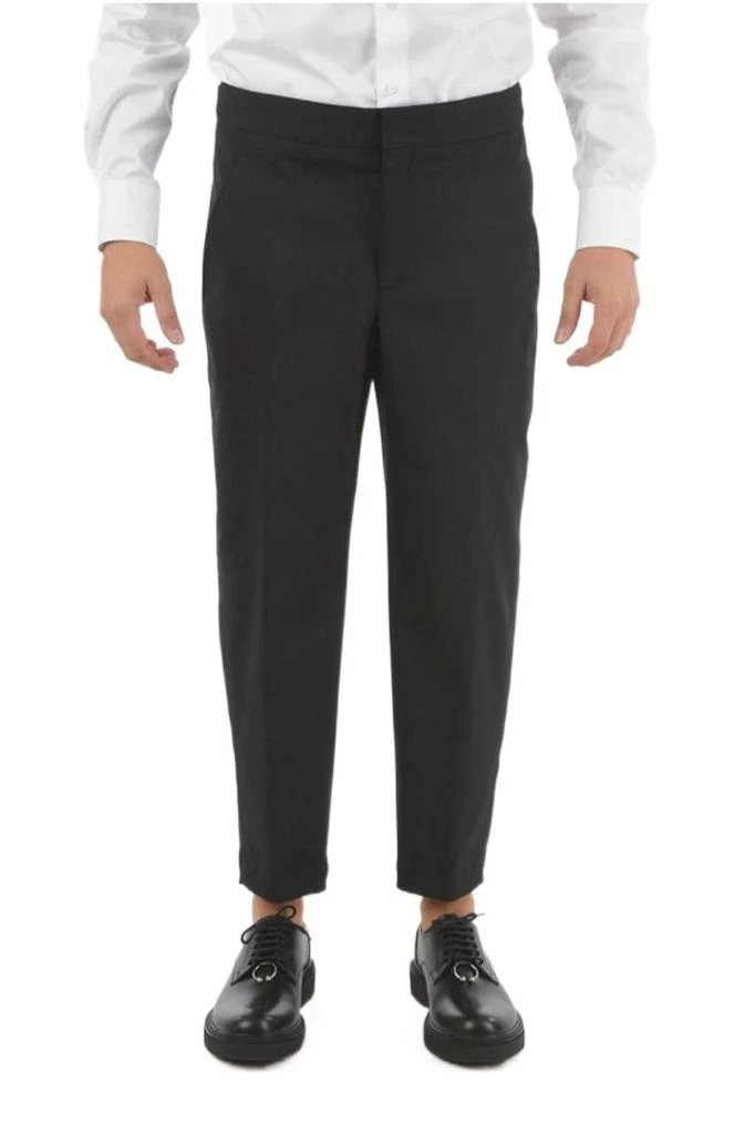 商品Neil Barrett|Neil barrett men's black other materials pants,价格¥3020,第1张图片