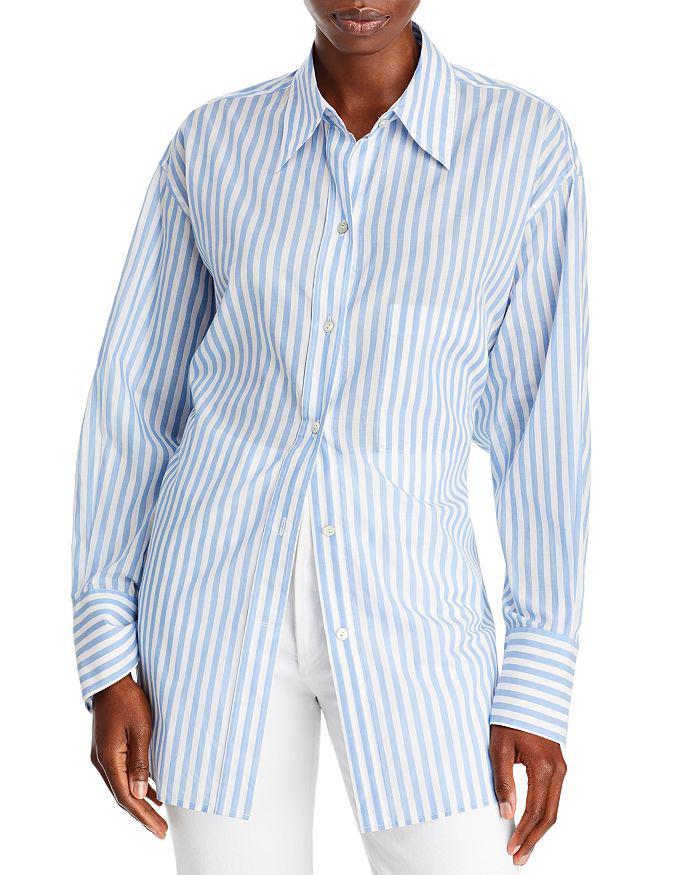 商品Vince|Striped Oversized Shirt,价格¥1519,第3张图片详细描述