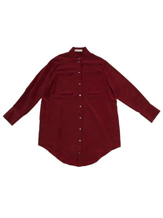 商品RS9 SEOUL|Silk Mini Shirt Dress,价格¥2350,第1张图片