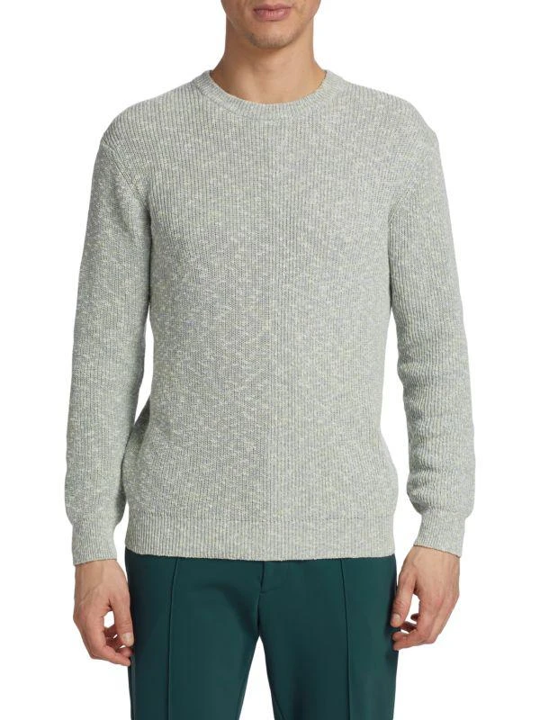 商品Saks Fifth Avenue|Twisted Yarn Cotton Blend Sweater,价格¥239,第1张图片