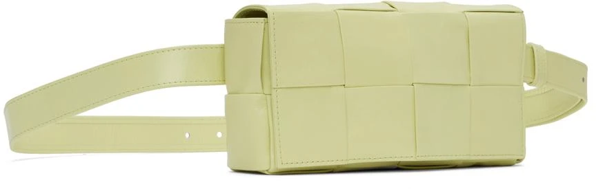 商品Bottega Veneta|Yellow Cassette Belt Pouch,价格¥14961,第2张图片详细描述