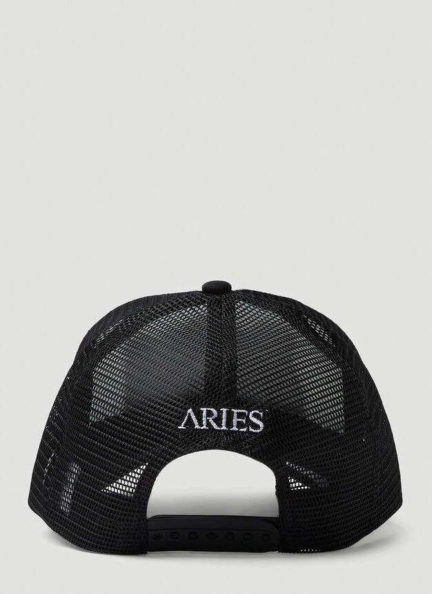 商品Aries|Mountain Trucker Cap in Black,价格¥306,第3张图片详细描述