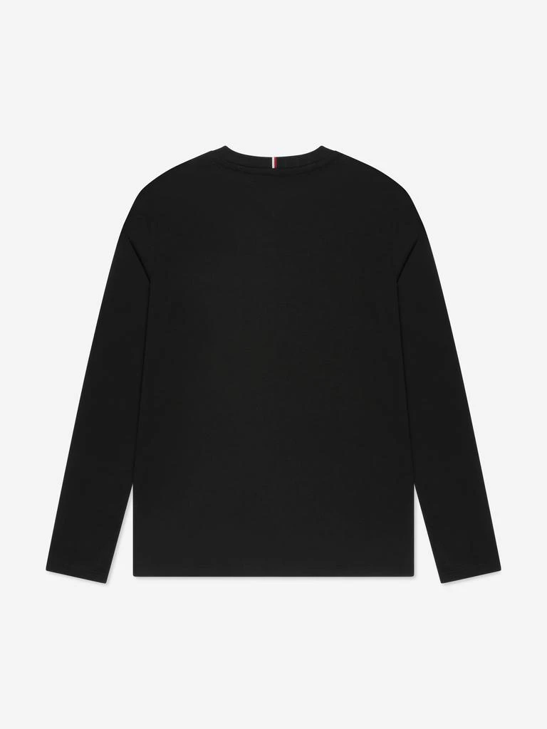 商品Tommy Hilfiger|Kids Essential Long Sleeve T-Shirt in Black,价格¥294,第2张图片详细描述