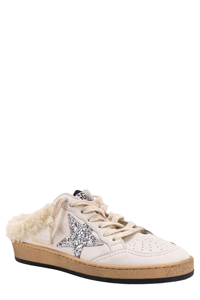 商品Golden Goose|Golden Goose Deluxe Brand Ball Star Sabot Lace-Up Sneakers,价格¥4104,第2张图片详细描述