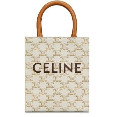 商品Celine|CABAS 迷你标志印花竖款手袋,价格¥12300,第2张图片详细描述