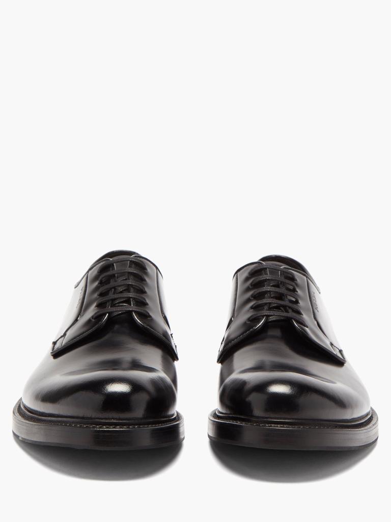 商品Prada|Leather Derby shoes,价格¥5789,第7张图片详细描述