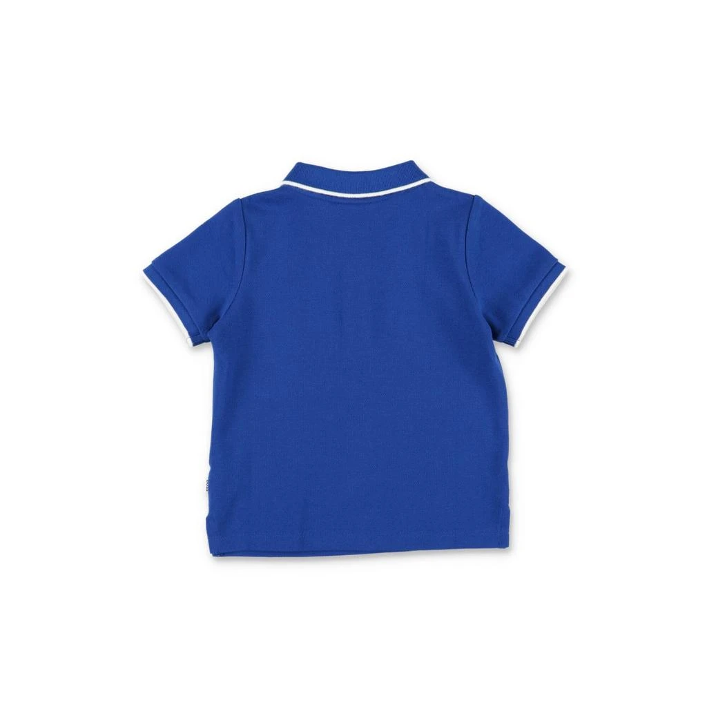 商品Hugo Boss|Hugo Boss Polo Blu Royal In Piquet Di Cotone Baby Boy,价格¥710,第2张图片详细描述