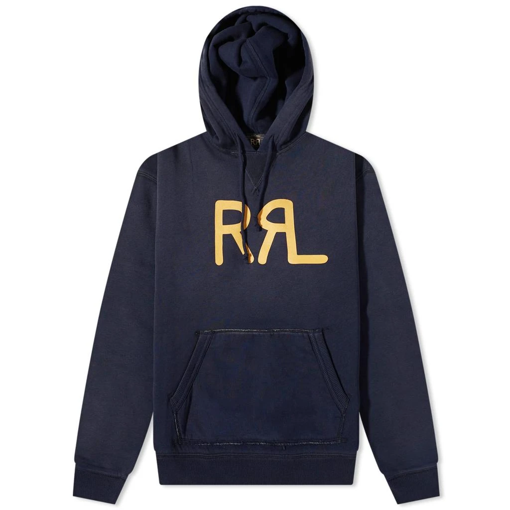 商品RRL|RRL Long Sleeve Hooded Pullover,价格¥1132,第1张图片