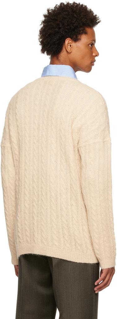 Beige Popover Sweater商品第3张图片规格展示