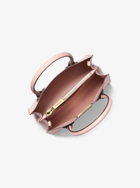 商品Michael Kors|Mercer Medium Two-Tone Pebbled Leather Crossbody Bag,价格¥3344,第2张图片详细描述