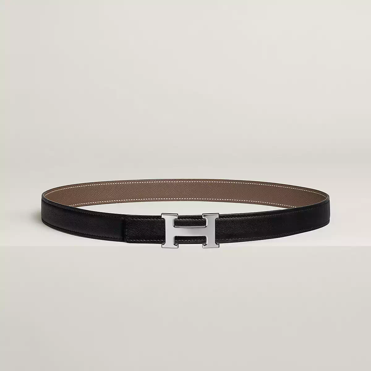 【预售】 爱马仕 24秋冬 女士 腰带 Boucle de ceinture Mini H & Cuir de ceinture réversible 24 mm H079645CK05 | H052150CABU 商品