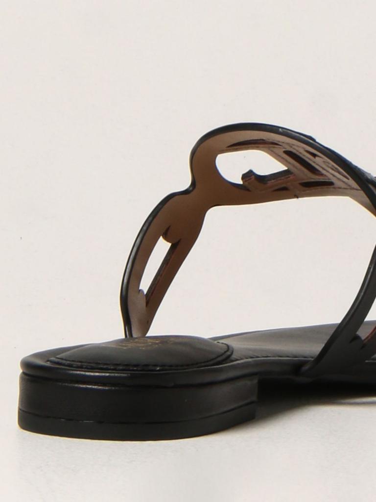 Lauren Ralph Lauren thong sandal in leather商品第3张图片规格展示