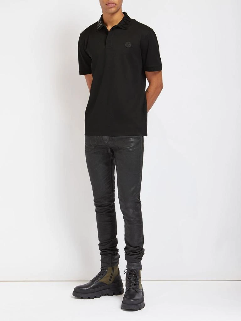 商品Moncler|Matte Polo Shirt,价格¥3192,第1张图片