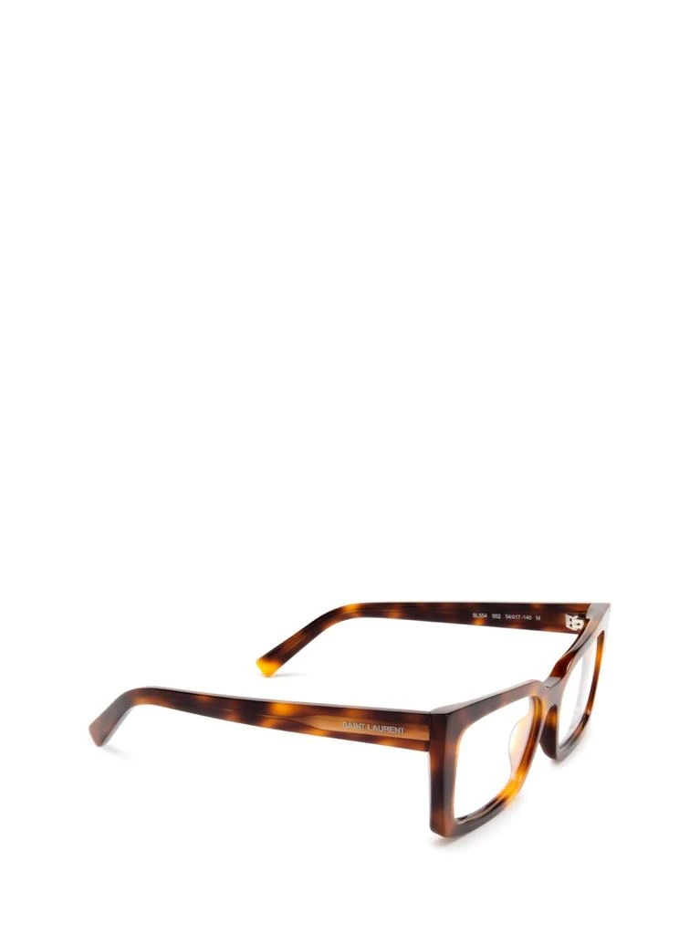 商品Yves Saint Laurent|Saint Laurent Eyewear Rectangular Frame Glasses,价格¥1776,第2张图片详细描述