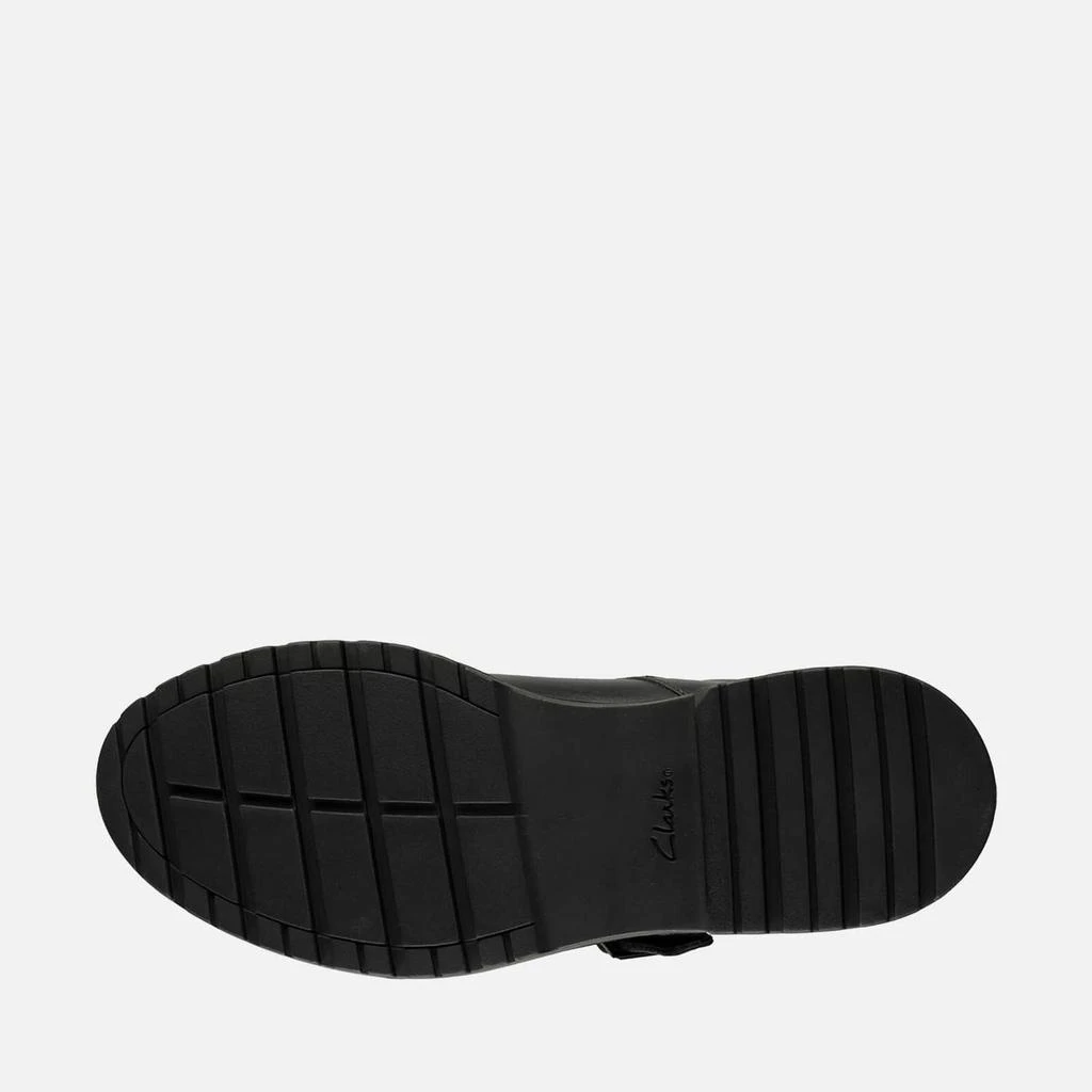 Clarks Youth Dempster Bar School Shoes - Black Leather 商品