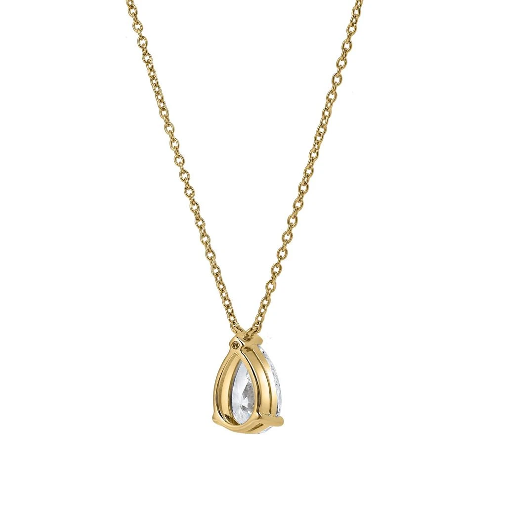 商品LuvMyJewelry|Pear Perfection 14K Gold Lab Grown Diamond Necklace - 0.75 ct,价格¥6025,第3张图片详细描述
