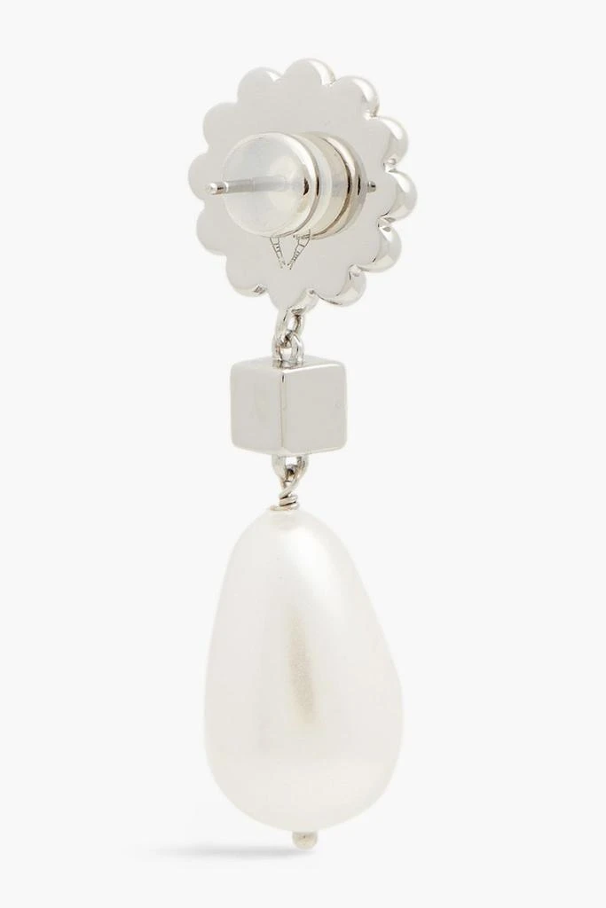 商品shrimps|Silver-tone faux pearl earrings,价格¥540,第4张图片详细描述