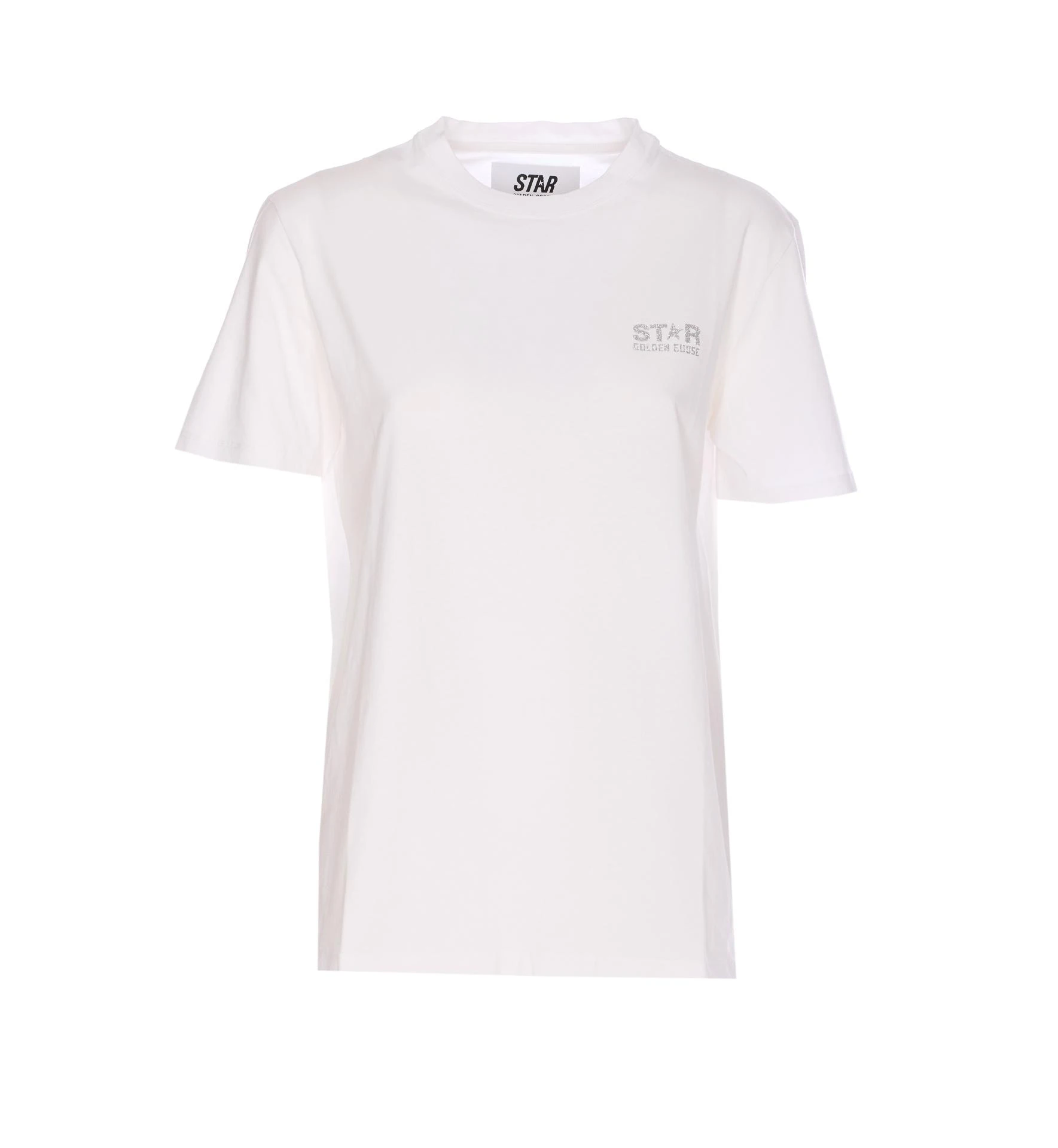 商品【商品预售7天发货】 Golden Goose|Golden Goose 女士T恤 GWP01220P00088080185 白色,价格¥960,第1张图片