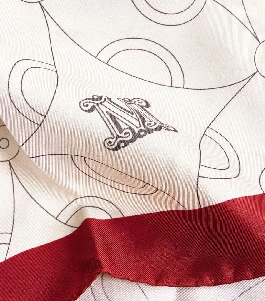 商品Max Mara|Silk Printed Scarf,价格¥1348,第4张图片详细描述