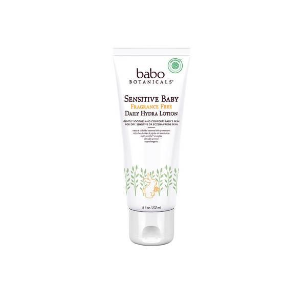 Babo Botanicals Sensitive Baby Fragrance Free Daily Hydra Lotion商品第1张图片规格展示
