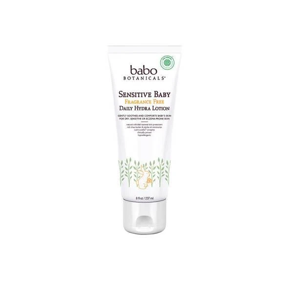 商品Babo Botanicals|Babo Botanicals Sensitive Baby Fragrance Free Daily Hydra Lotion,价格¥114,第1张图片