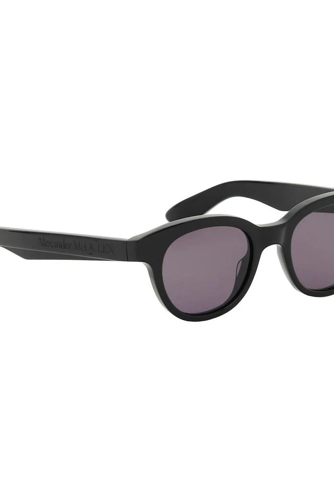 商品Alexander McQueen|ROUNDED ANGLED SUNGLASSES,价格¥1413,第3张图片详细描述