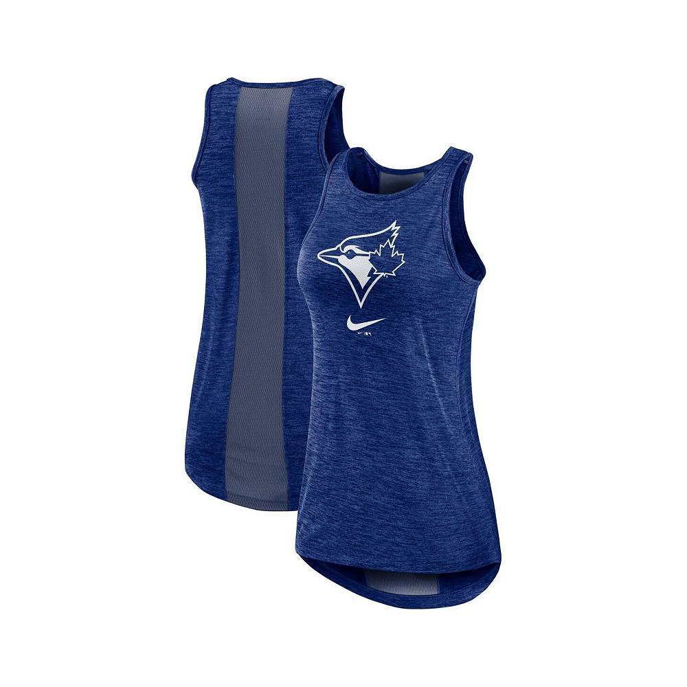 商品NIKE|Women's Royal Toronto Blue Jays Right Mix High Neck Tank Top,价格¥283,第6张图片详细描述