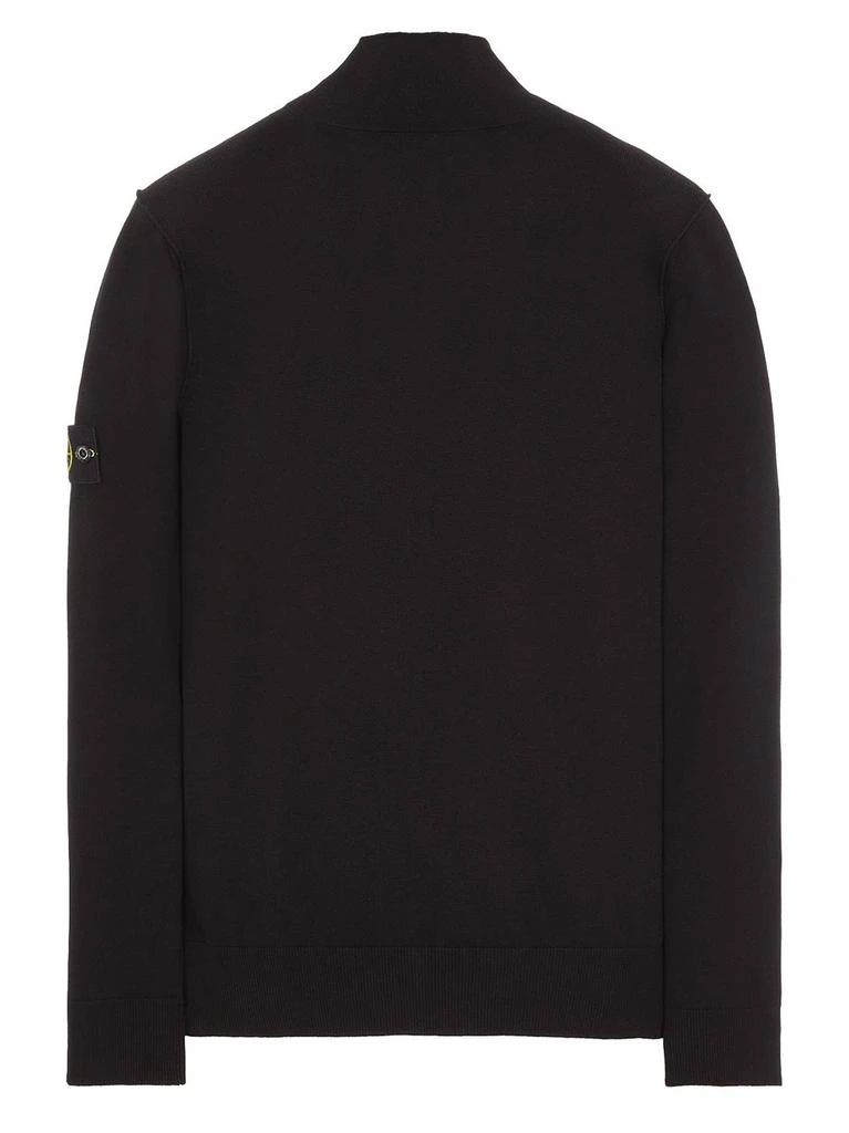 商品Stone Island|Stone Island Logo Patch Zipped Jumper,价格¥2041,第2张图片详细描述