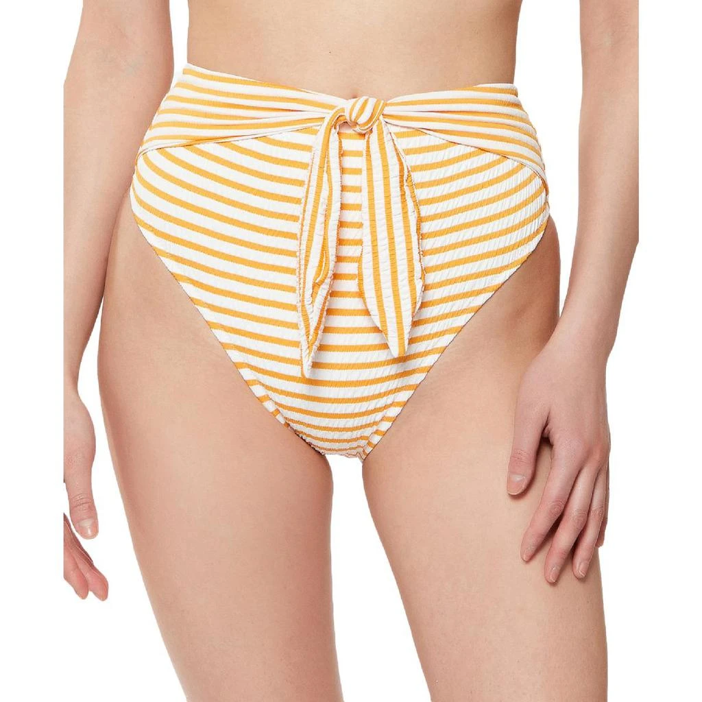 商品Jessica Simpson|Jessica Simpson Womens Striped Tie Front Swim Bottom Separates,价格¥31,第1张图片