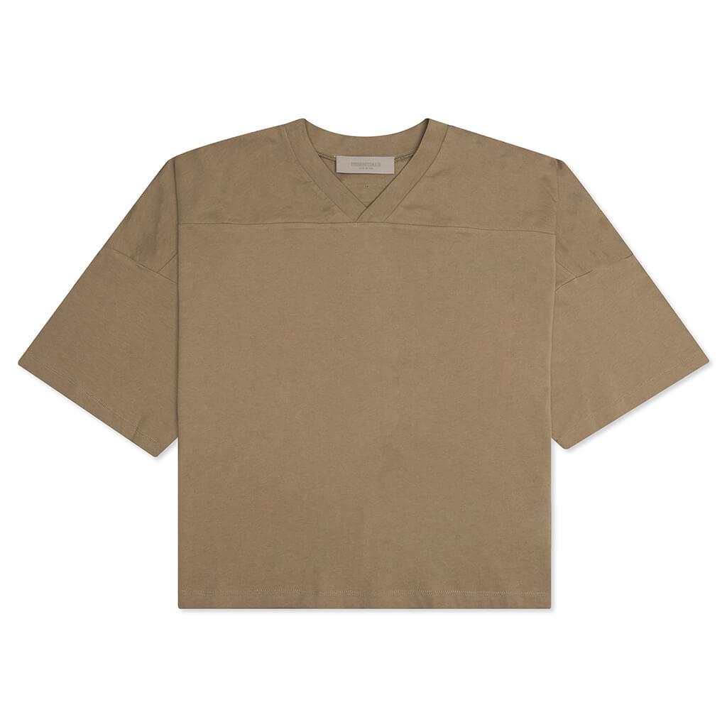 Fear of God Essentials Women's Football Tee - Oak商品第1张图片规格展示