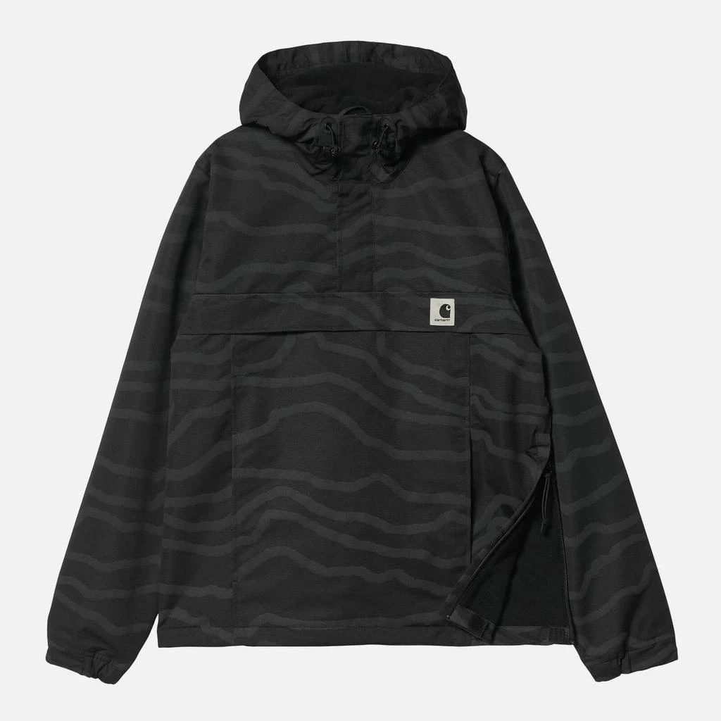 商品Carhartt|Carhartt WIP Women's Nimbus Pullover Jacket - Deep Freeze Print, Black/Reflective Black,价格¥796,第1张图片