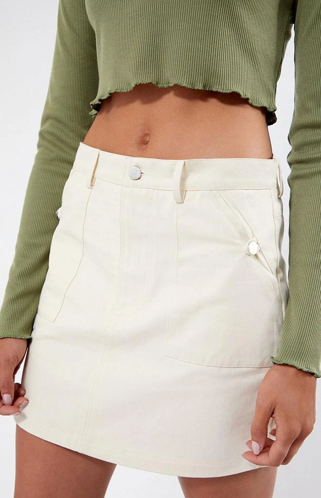 商品Daisy Street|White Cargo Mini Skirt,价格¥340,第2张图片详细描述