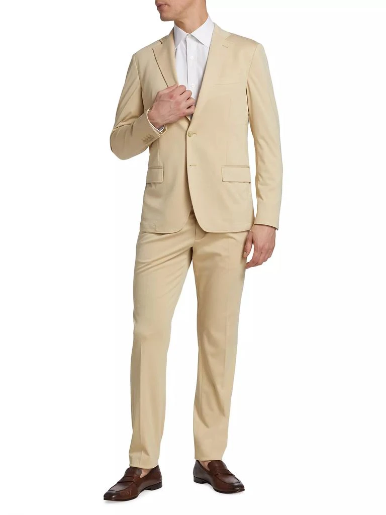 商品Saks Fifth Avenue|Slim-Fit Single-Breasted Knit Suit,价格¥3349,第3张图片详细描述