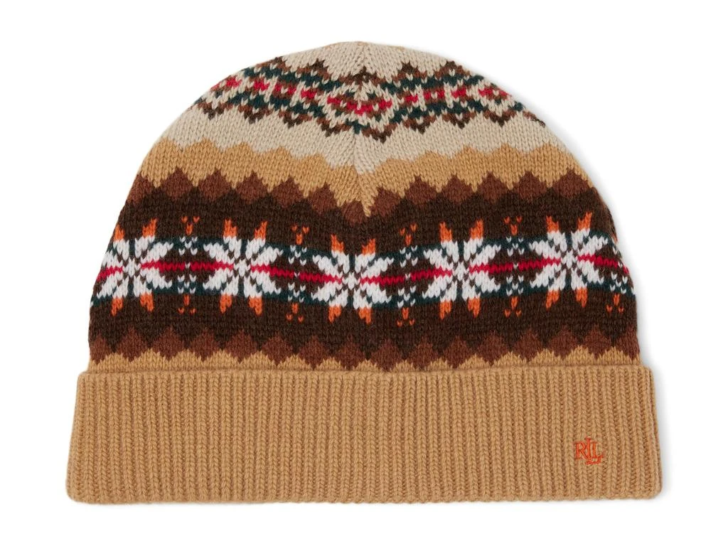 商品Ralph Lauren|Multi Fair Isle Hat,价格¥434,第1张图片