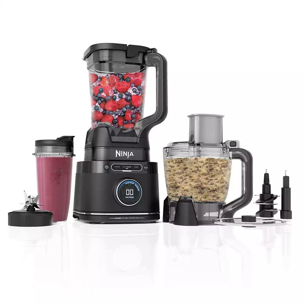 商品Ninja|Detect Kitchen System Power Blender Processor Pro with BlendSense, TB401,价格¥1800,第1张图片