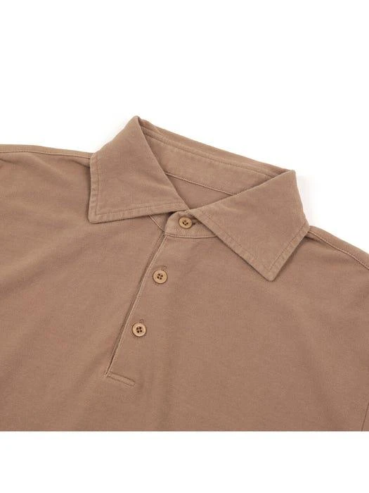商品IOLO|Hans Collar T-shirt Brown,价格¥904,第2张图片详细描述