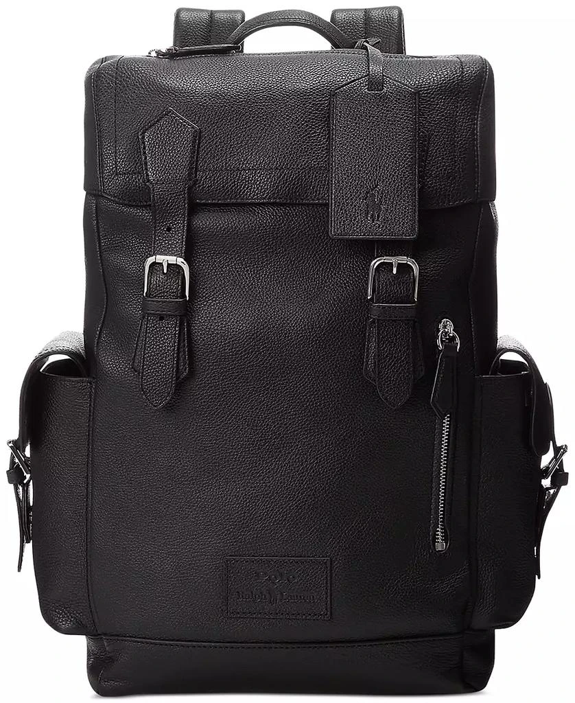 商品Ralph Lauren|Men's Pebbled Leather Backpack,价格¥3401,第2张图片详细描述