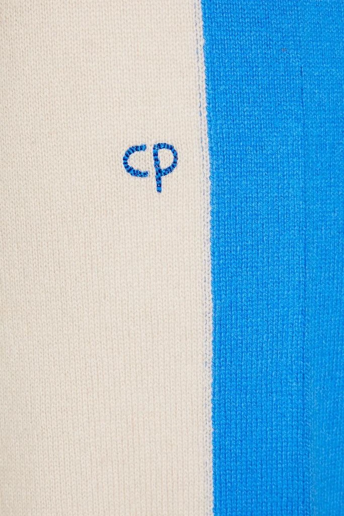 商品Chinti & Parker|Intarsia wool and cashmere-blend track pants,价格¥808,第4张图片详细描述