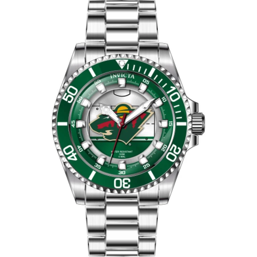 商品Invicta|NHL Minnesota Wild Quartz Ladies Watch 42214,价格¥529,第1张图片