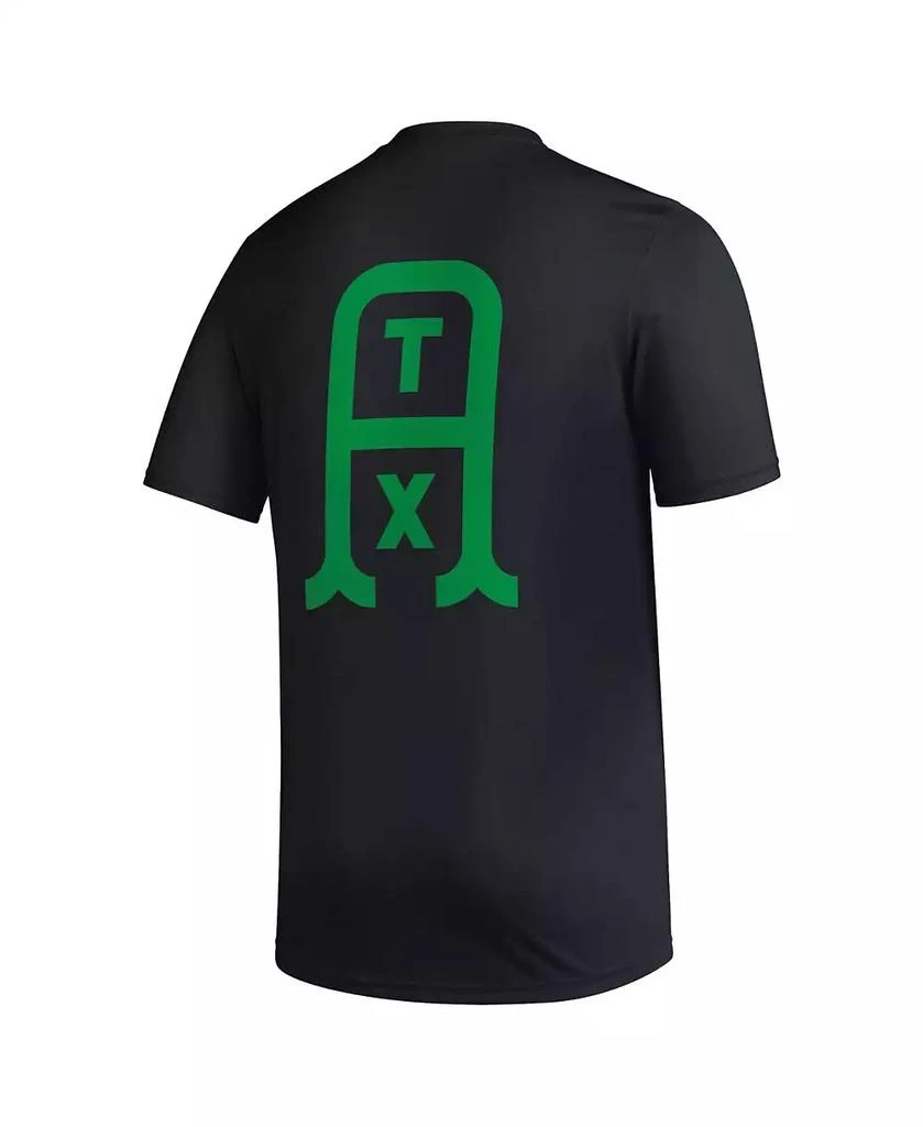 商品Adidas|Men's Black Austin FC Team Jersey Hook AEROREADY T-shirt,价格¥299,第3张图片详细描述