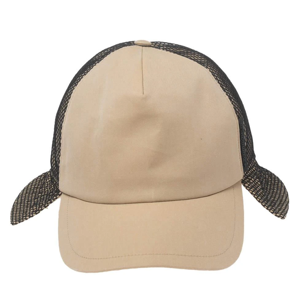 商品[二手商品] Burberry|Burberry Honey Brown Cotton Trucker Flap Hat S,价格¥1453,第2张图片详细描述