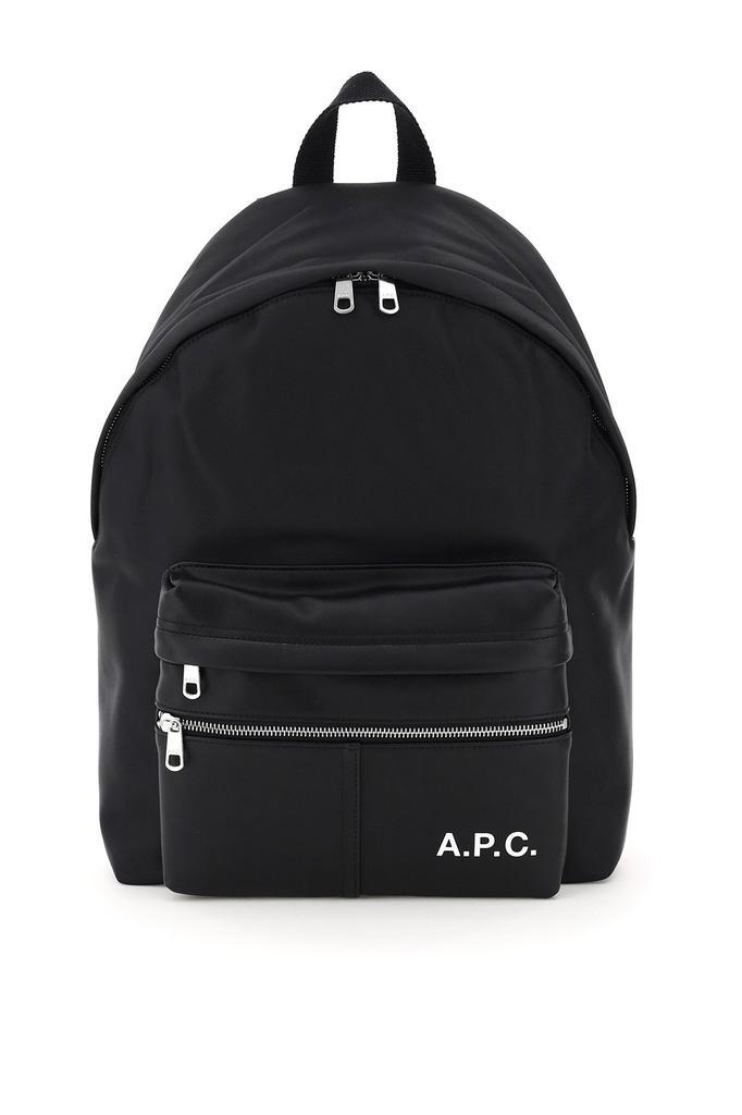 商品A.P.C.|CAMDEN FAUX LEATHER AND NYLON BACKPACK,价格¥1539,第1张图片