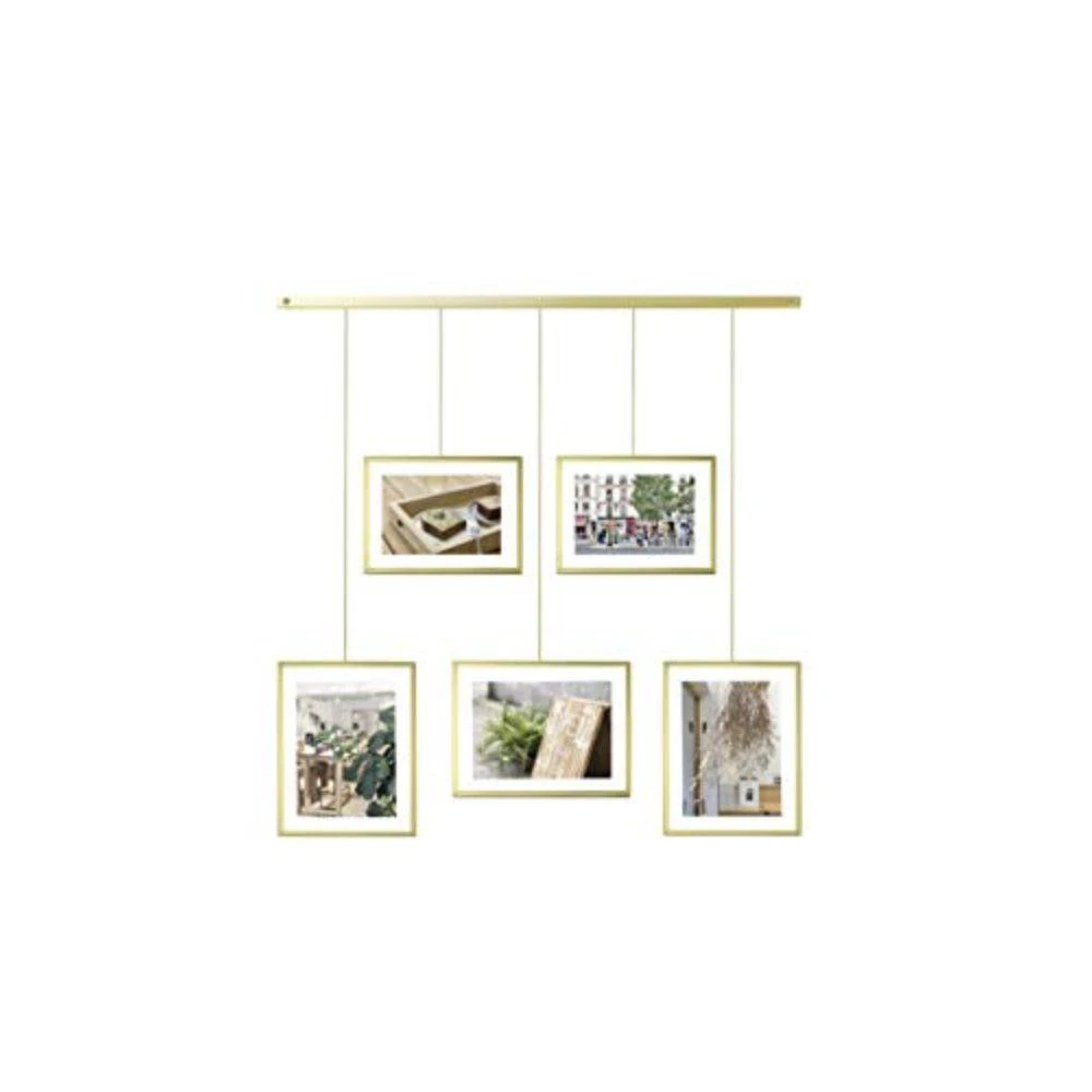 商品Umbra|Exhibit Picture Frame Gallery Set Adjustable Collage,价格¥722,第3张图片详细描述