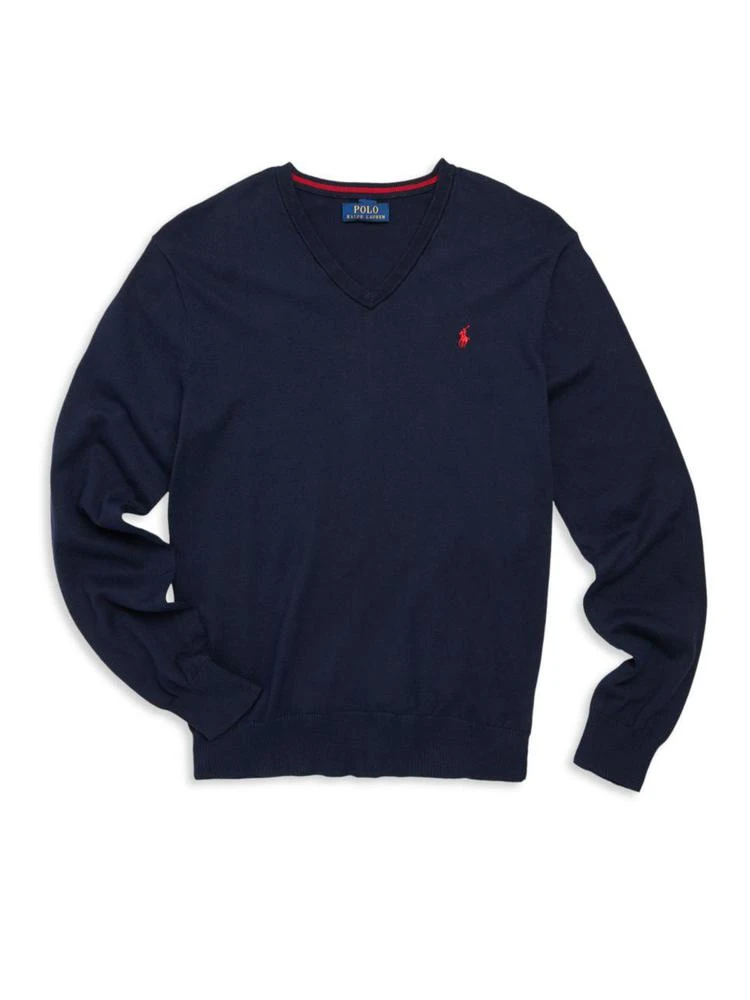 商品Ralph Lauren|幼童/小男童/大男童猎人套头衫,价格¥148,第1张图片