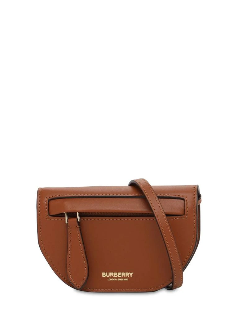 商品Burberry|Micro Olympia Leather Shoulder Bag,价格¥4254,第1张图片
