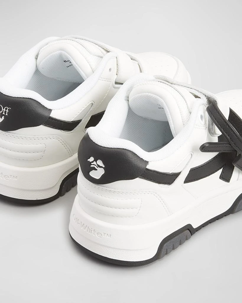 商品Off-White|Kid's Out Of Office Leather Sneakers, Size Toddler/Kids,价格¥3627,第4张图片详细描述