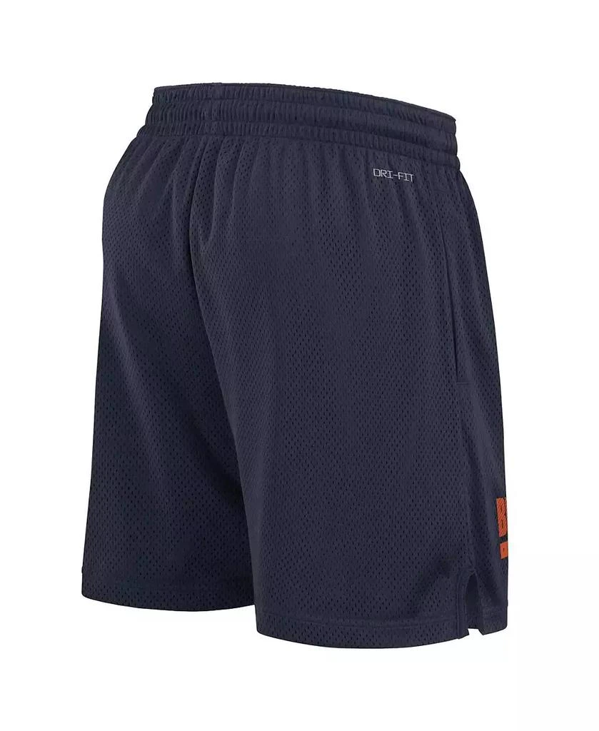 商品NIKE|Men's Navy Chicago Bears 2024 Sideline Performance Mesh Shorts,价格¥342,第3张图片详细描述