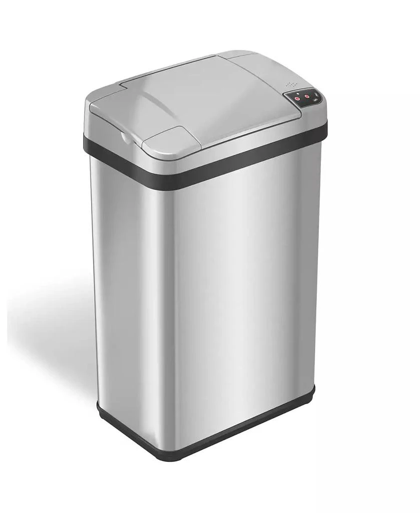 商品iTouchless Housewares & Products, Inc|iTouchless 4 Gal Stainless Steel Touchless Trash Can with Deodorizer & Fragrance,价格¥754,第1张图片