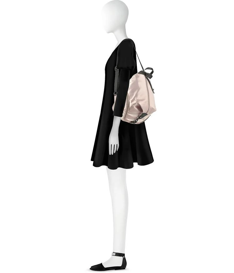 商品Rebecca Minkoff|Rebecca Minkoff 深复古粉红色Julian尼龙背包,价格¥929,第3张图片详细描述